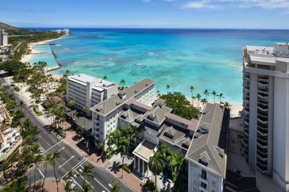 Oahu Hotels Moana Surfrider Location Maps